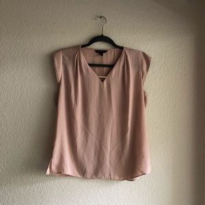 Banana Republic Blush Nude Blouse